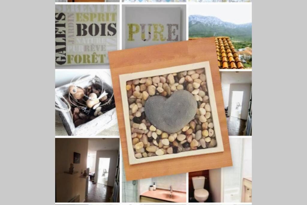 Ferienwohnung La Tomette Entre Terre Et Mer 2 Etoiles Maury Exterior foto